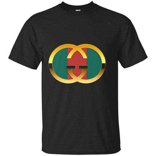 Gucci Vintage Shirt Gold Logo