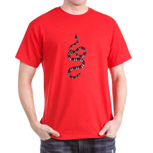 Load image into Gallery viewer, Cafepress Gucci Snake T Shirt Classic 100% Cotton T-shirt