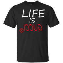 Load image into Gallery viewer, Life Is Gucci Quote T-shirt - Tees Unisex For Any Occasion - T-shirt,