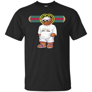 Gucci Vintage Shirt Bear In White