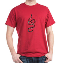 Load image into Gallery viewer, Cafepress Gucci Snake T Shirt Classic 100% Cotton T-shirt