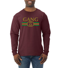 Load image into Gallery viewer, Wild Bobby Gang Logo Parody | Mens Fashion Long Sleeve T-shirt
