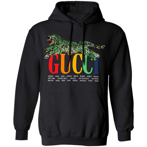 Gucci Vintage Shirt Cities Replica With Tiger