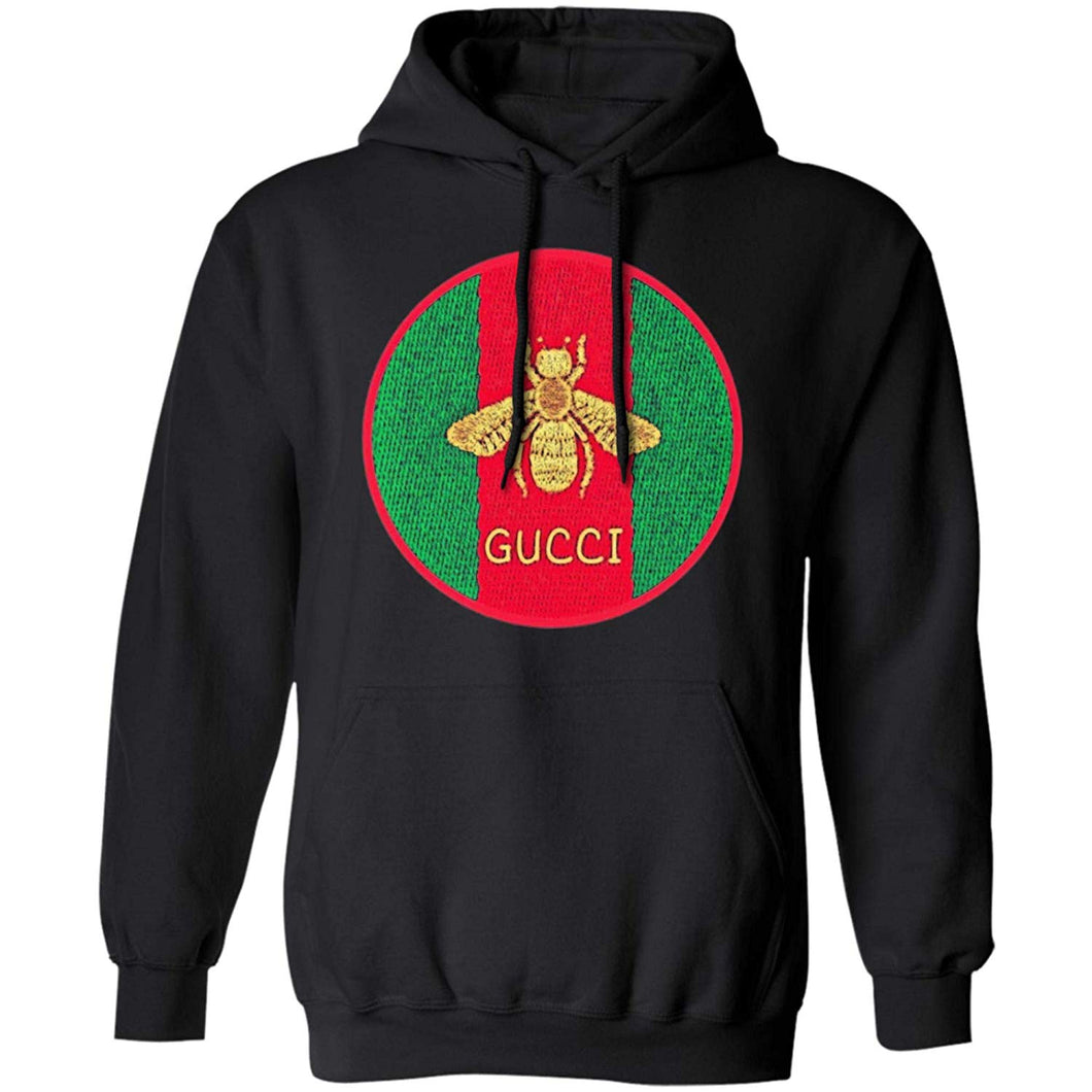 Bee Print Gg Gucci Vintage Shirt Gold Logo