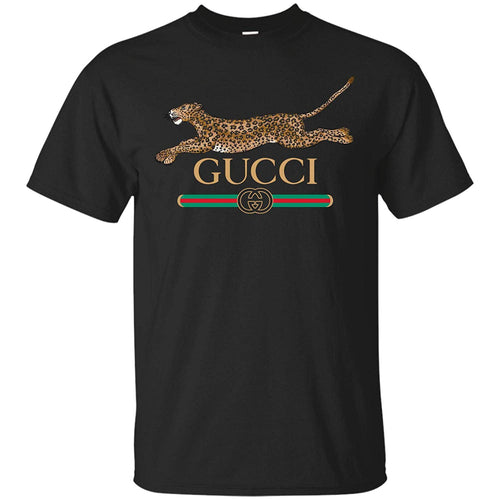 Gucci Vintage Shirt Tier Replica With Leopard