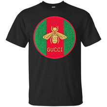 Load image into Gallery viewer, Bee Print Gg Gucci Vintage Shirt Gold Logo