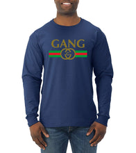 Load image into Gallery viewer, Wild Bobby Gang Logo Parody | Mens Fashion Long Sleeve T-shirt